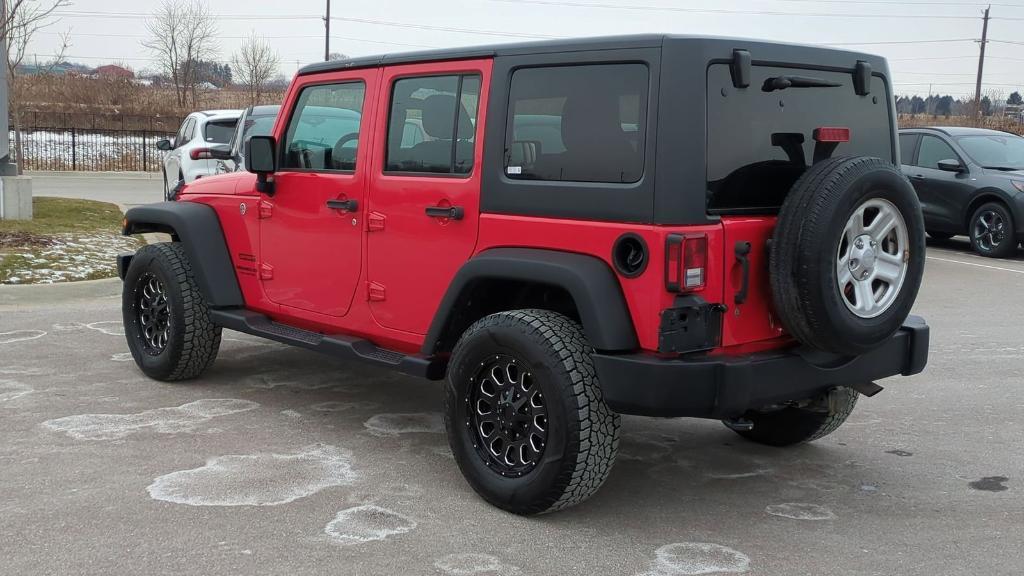 used 2017 Jeep Wrangler Unlimited car, priced at $19,995