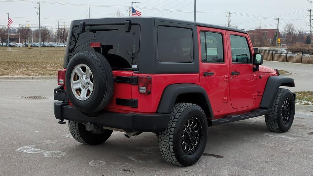 used 2017 Jeep Wrangler Unlimited car, priced at $19,995