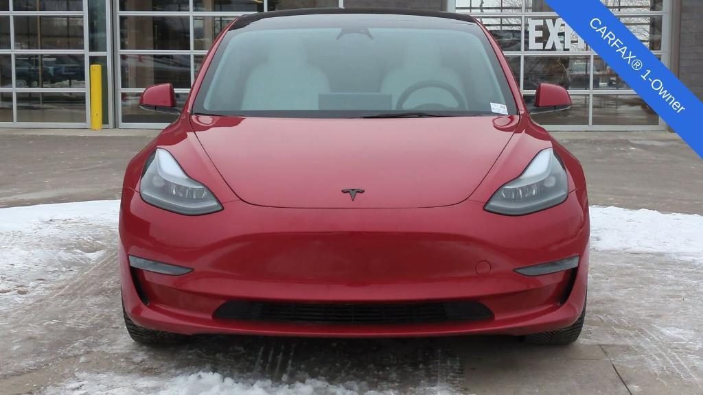 used 2023 Tesla Model 3 car, priced at $27,495