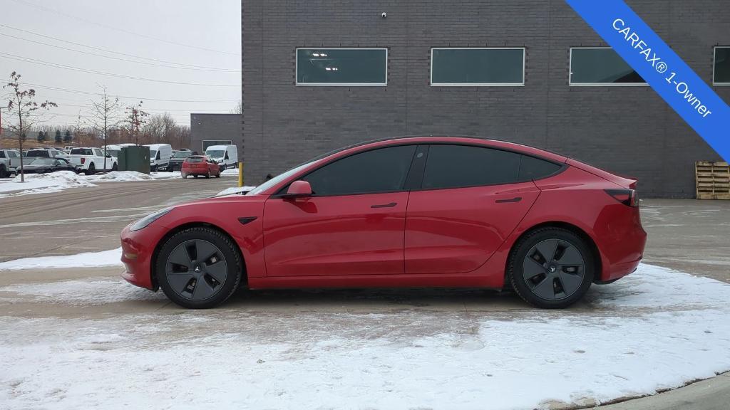 used 2023 Tesla Model 3 car, priced at $27,495