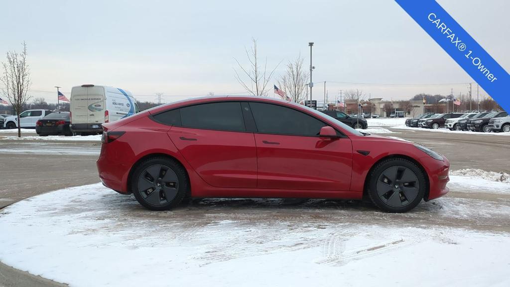 used 2023 Tesla Model 3 car, priced at $27,495