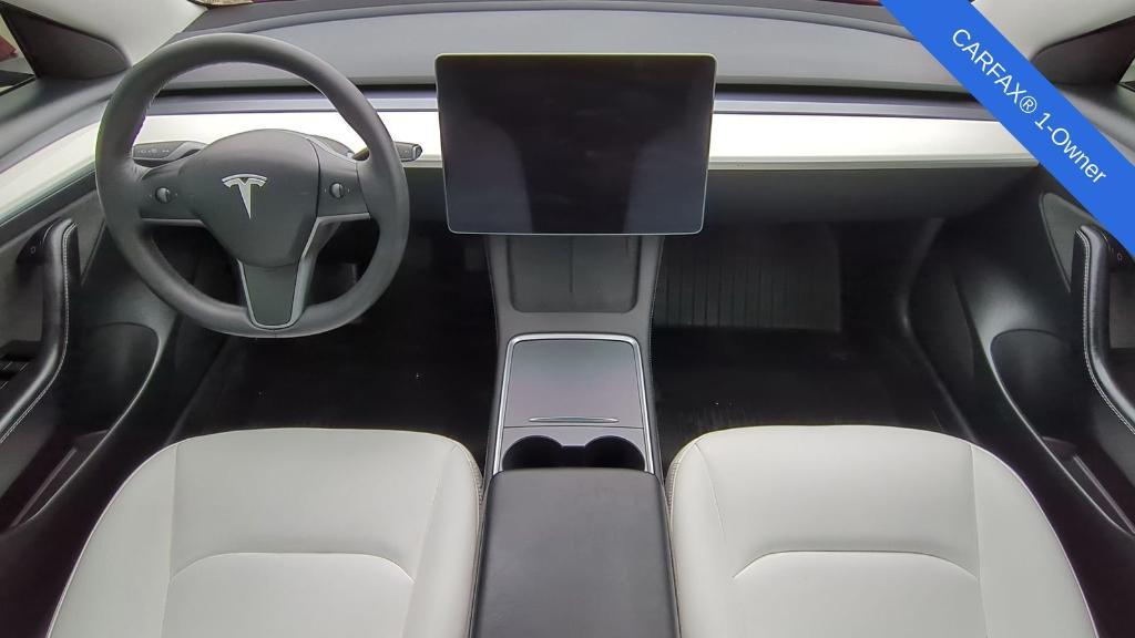 used 2023 Tesla Model 3 car, priced at $27,495