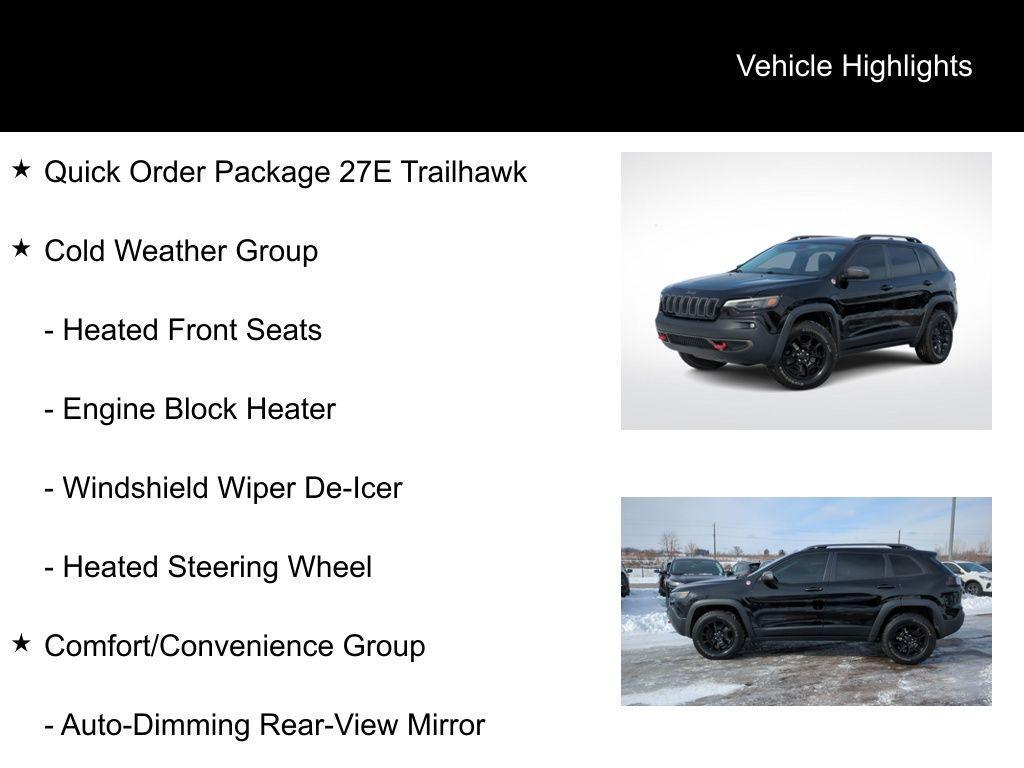 used 2019 Jeep Cherokee car, priced at $16,995