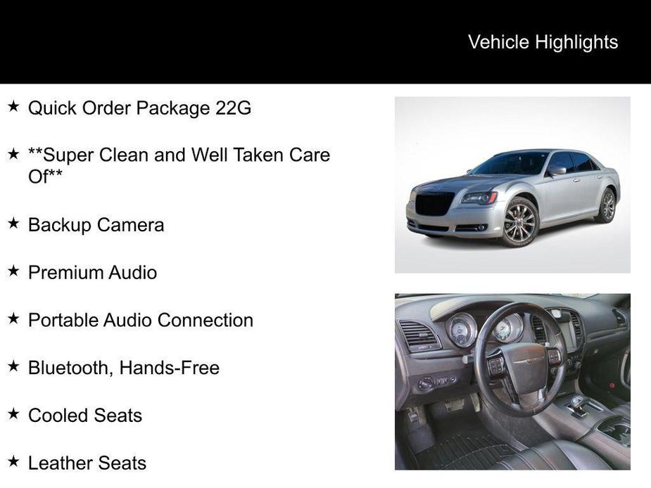 used 2014 Chrysler 300 car, priced at $9,495