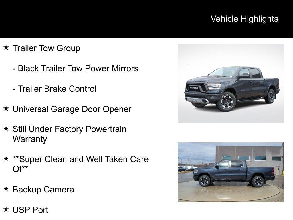 used 2020 Ram 1500 car, priced at $38,995