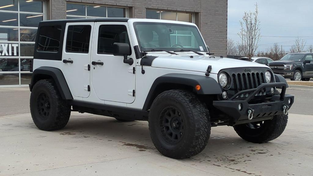 used 2018 Jeep Wrangler JK Unlimited car, priced at $16,495