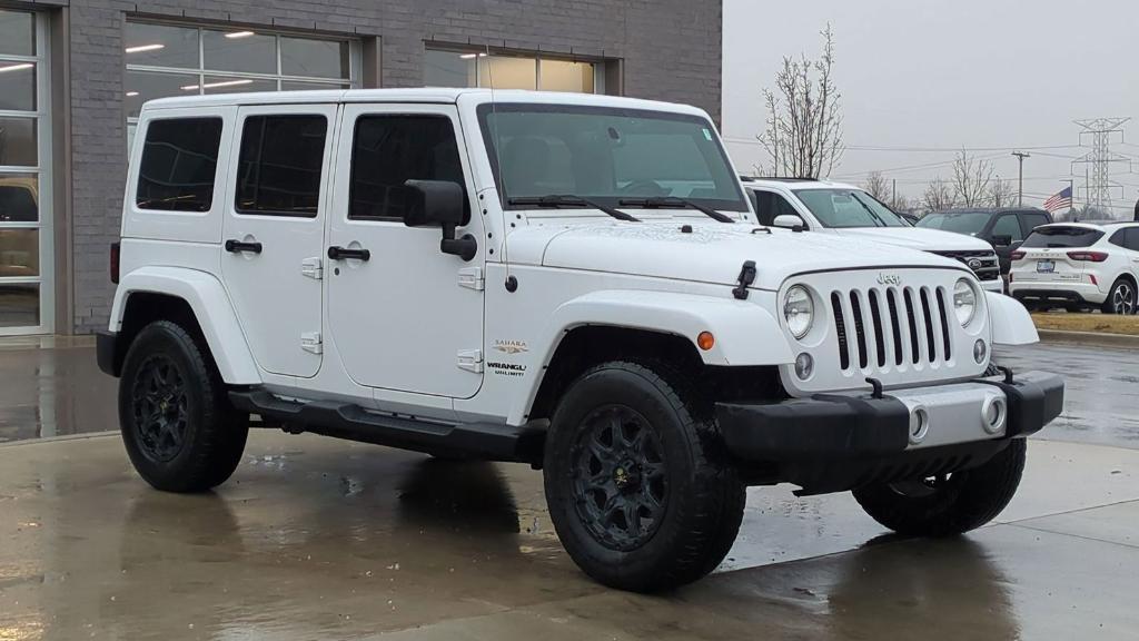 used 2015 Jeep Wrangler Unlimited car, priced at $17,995