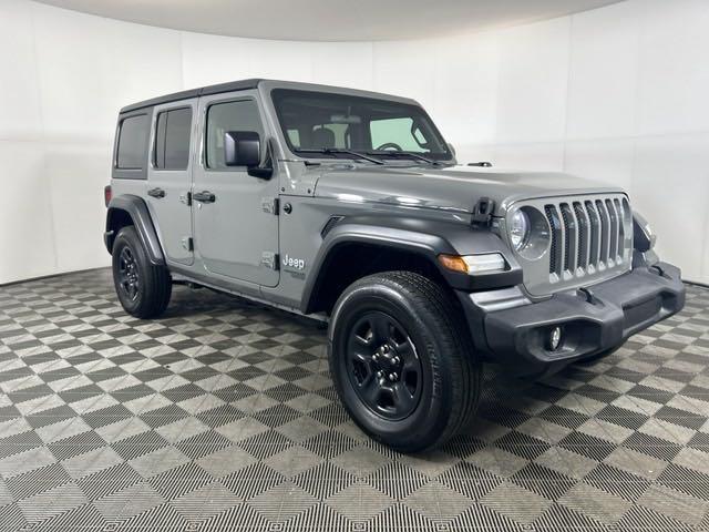 used 2021 Jeep Wrangler Unlimited car, priced at $24,990