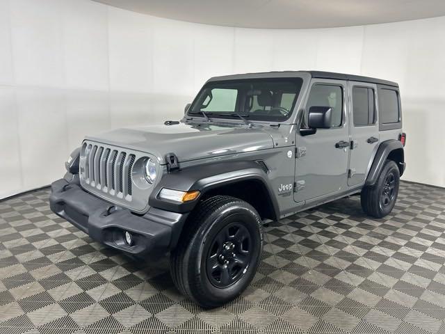 used 2021 Jeep Wrangler Unlimited car, priced at $24,990