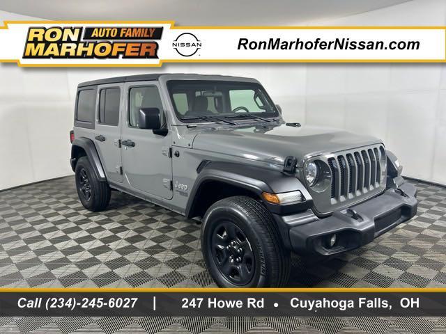 used 2021 Jeep Wrangler Unlimited car, priced at $24,990