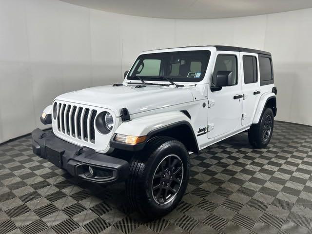 used 2021 Jeep Wrangler Unlimited car, priced at $28,770