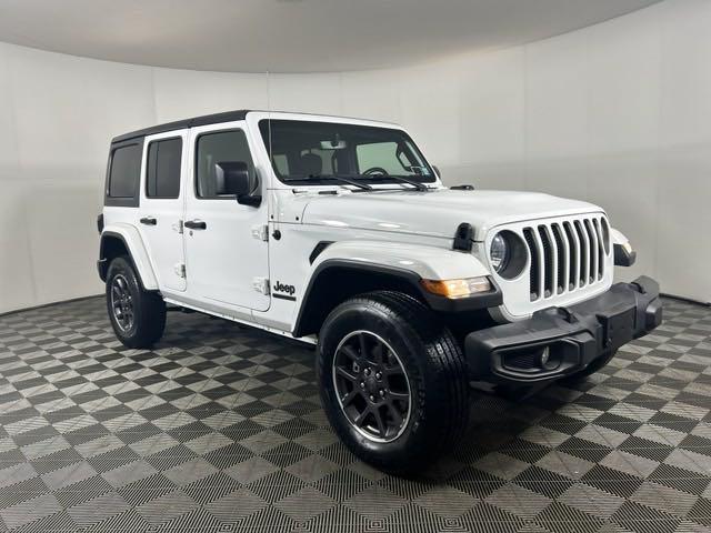 used 2021 Jeep Wrangler Unlimited car, priced at $28,770