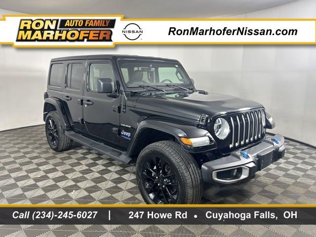 used 2022 Jeep Wrangler Unlimited 4xe car, priced at $29,990