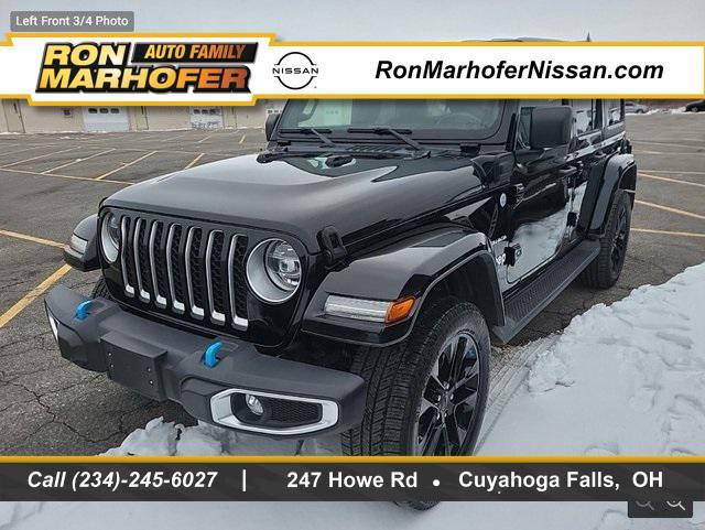 used 2022 Jeep Wrangler Unlimited 4xe car, priced at $29,990