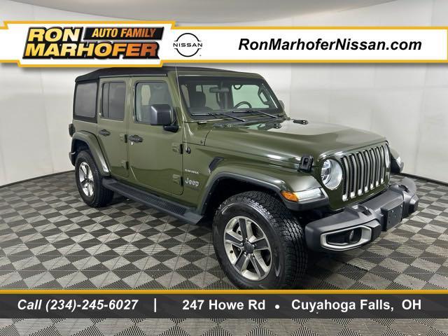 used 2021 Jeep Wrangler Unlimited car, priced at $28,440