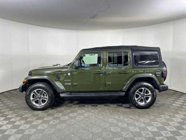 used 2021 Jeep Wrangler Unlimited car, priced at $28,440