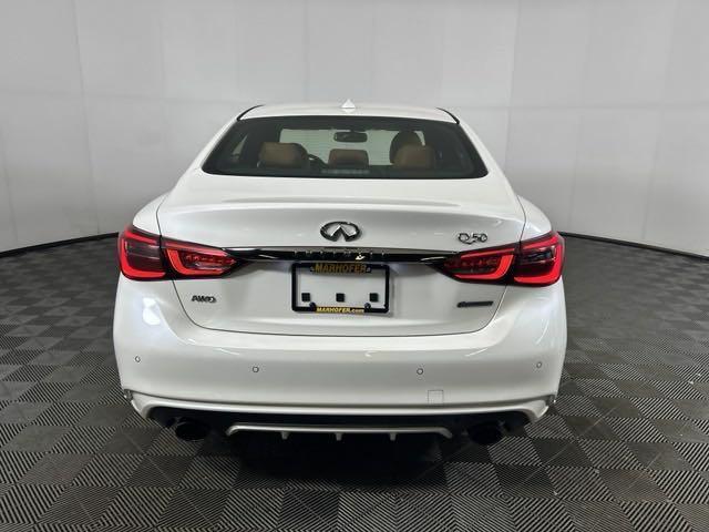 used 2021 INFINITI Q50 car, priced at $25,990