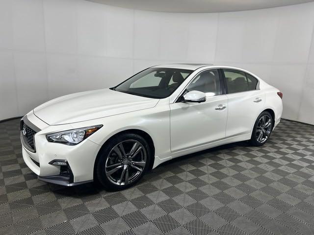 used 2021 INFINITI Q50 car, priced at $25,990