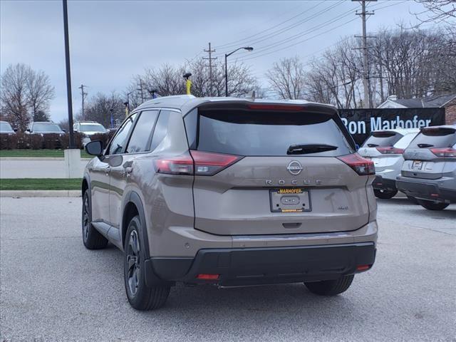 new 2025 Nissan Rogue car, priced at $34,454