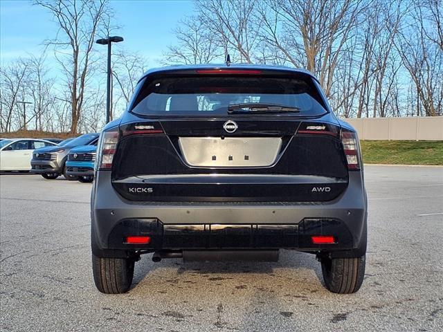 new 2025 Nissan Kicks car, priced at $24,775