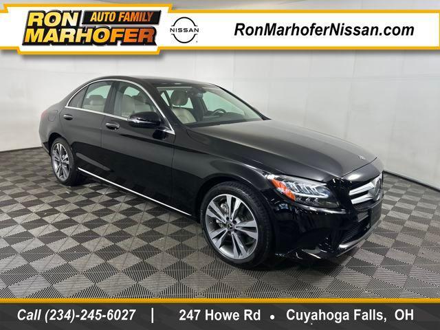 used 2021 Mercedes-Benz C-Class car, priced at $27,990