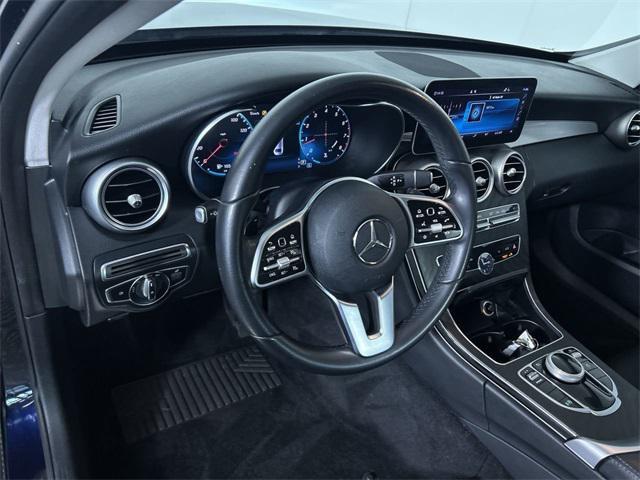 used 2021 Mercedes-Benz C-Class car, priced at $26,990