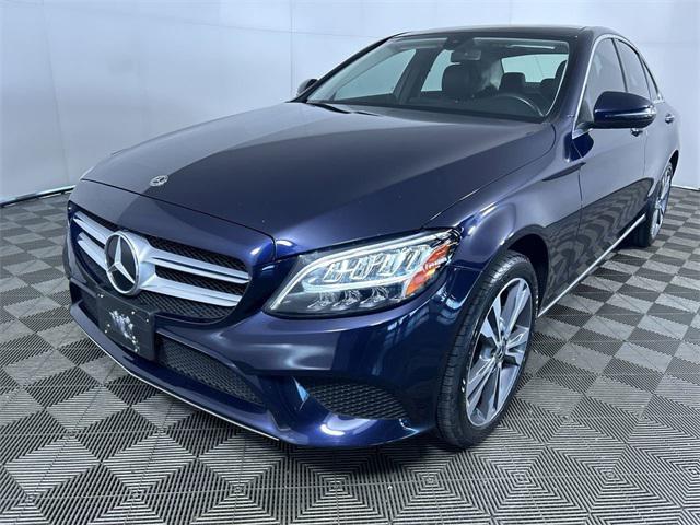 used 2021 Mercedes-Benz C-Class car, priced at $26,990