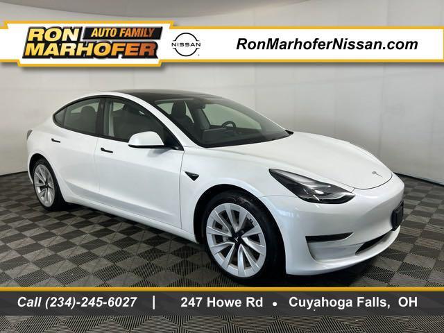 used 2021 Tesla Model 3 car, priced at $23,590