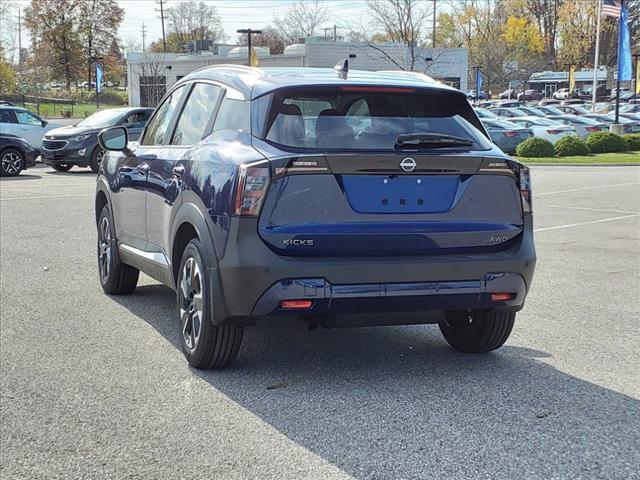 new 2025 Nissan Kicks car, priced at $28,379