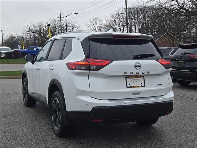 new 2025 Nissan Rogue car, priced at $34,554