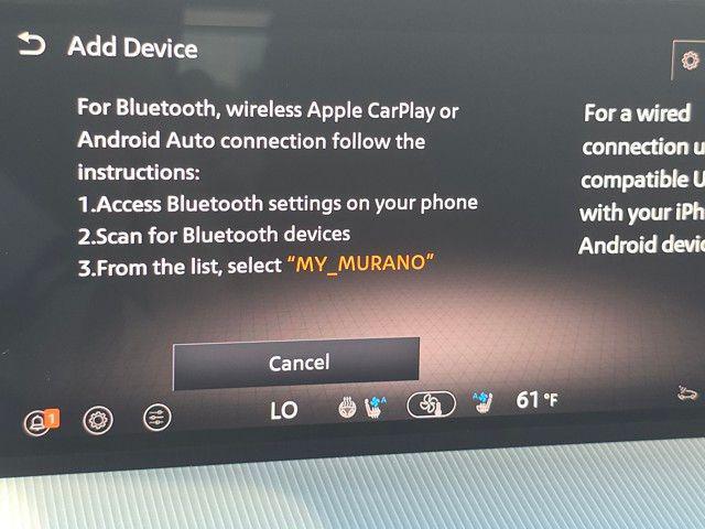 new 2025 Nissan Murano car, priced at $49,352