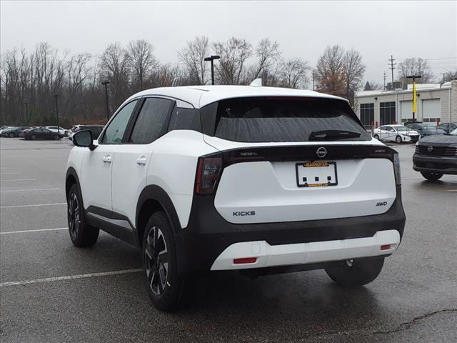 new 2025 Nissan Kicks car, priced at $25,917