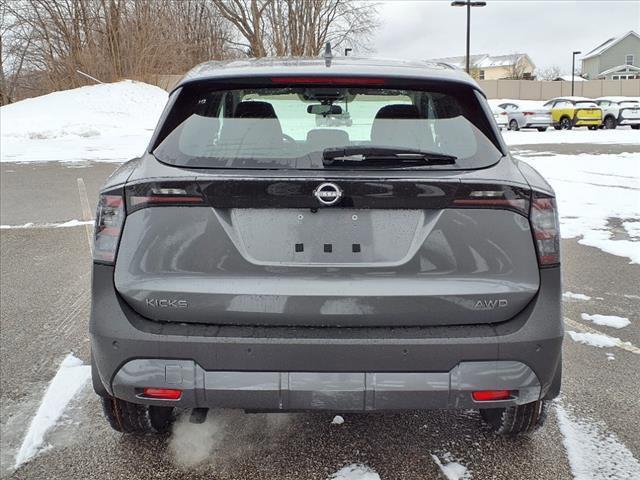 new 2025 Nissan Kicks car, priced at $23,975