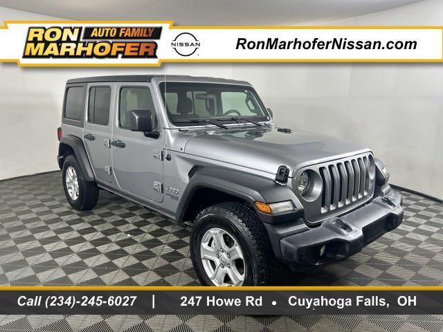 used 2021 Jeep Wrangler Unlimited car, priced at $25,590