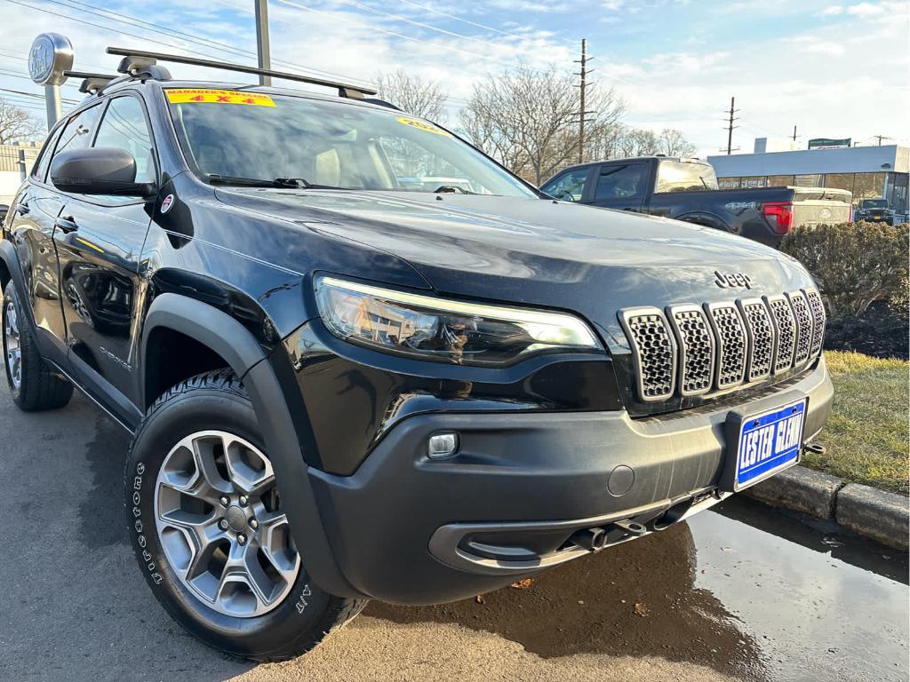 used 2021 Jeep Cherokee car, priced at $21,835