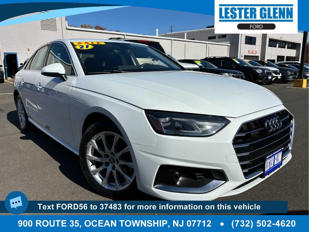 used 2021 Audi A4 car, priced at $23,635