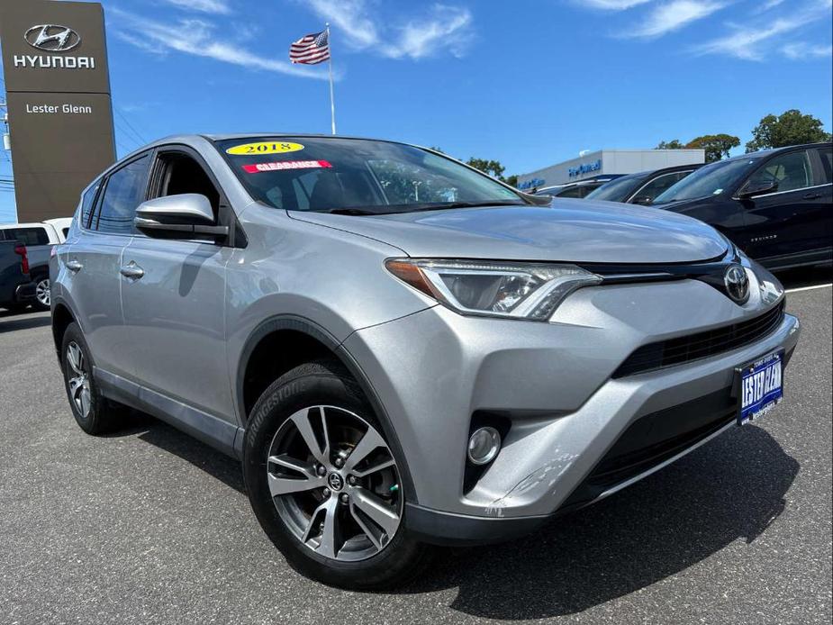 used 2018 Toyota RAV4 car, priced at $18,935