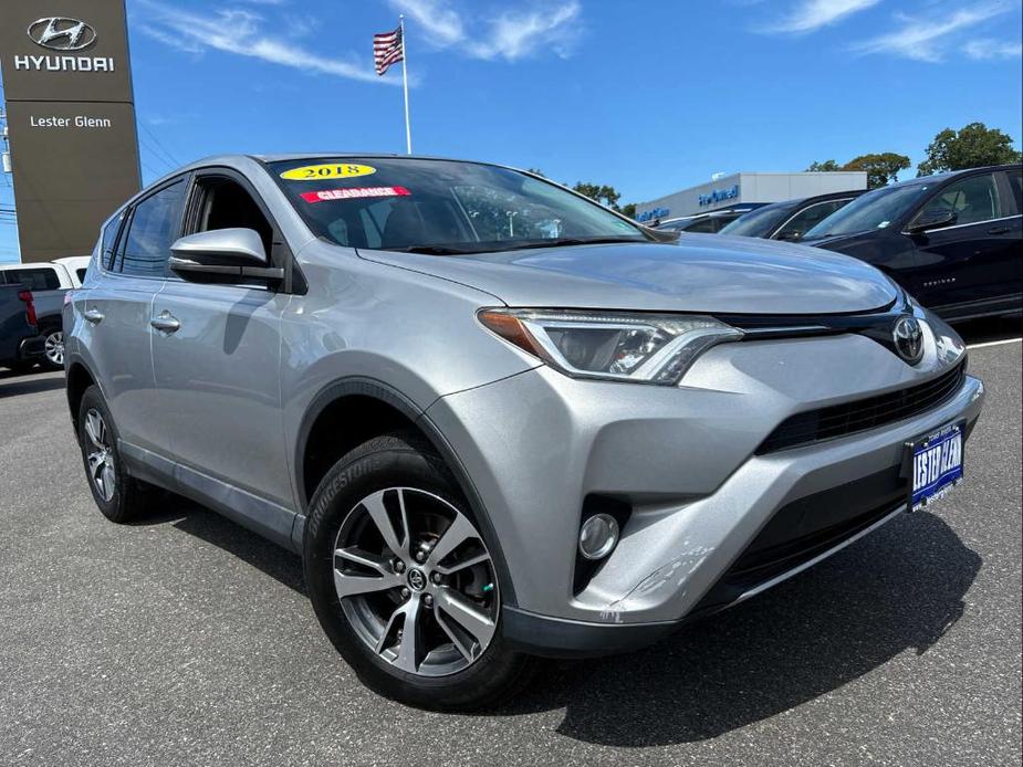 used 2018 Toyota RAV4 car, priced at $18,935