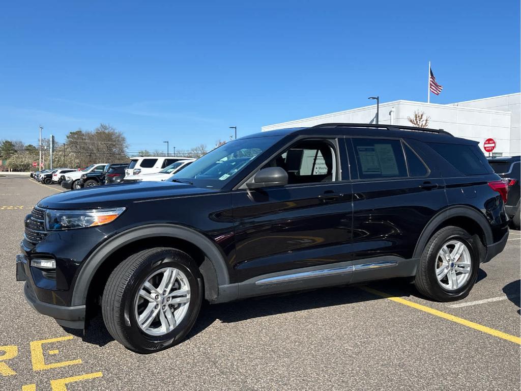 used 2022 Ford Explorer car, priced at $31,535