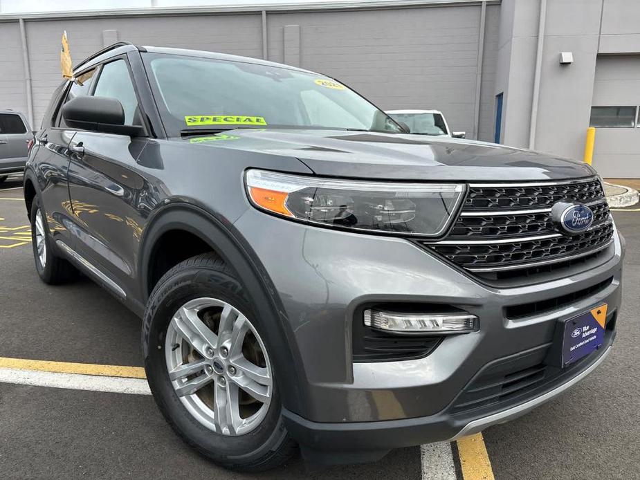 used 2021 Ford Explorer car, priced at $28,635