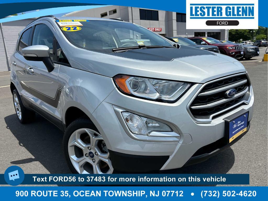 used 2022 Ford EcoSport car, priced at $18,435