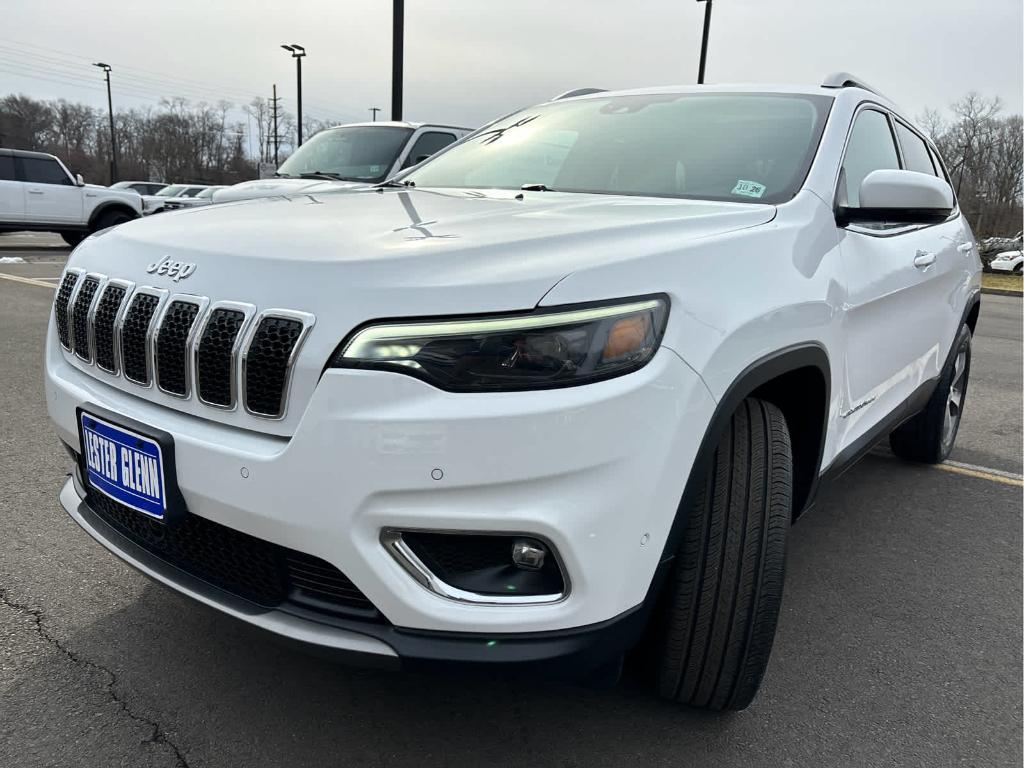 used 2021 Jeep Cherokee car, priced at $19,535