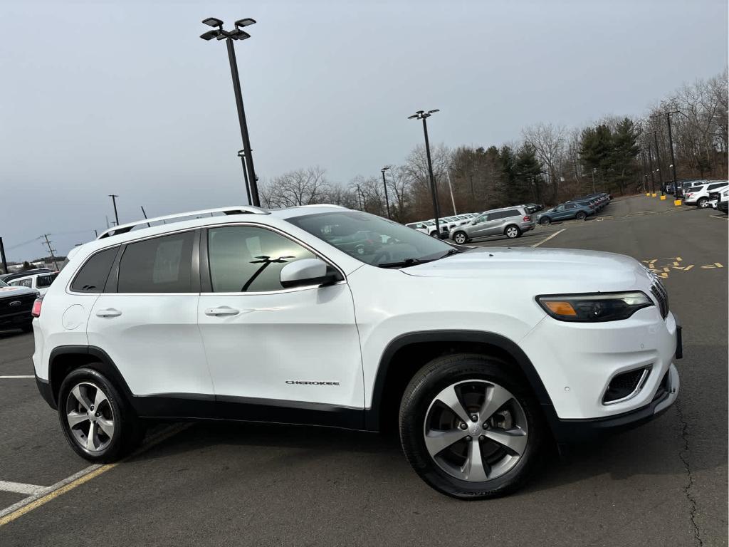 used 2021 Jeep Cherokee car, priced at $19,535