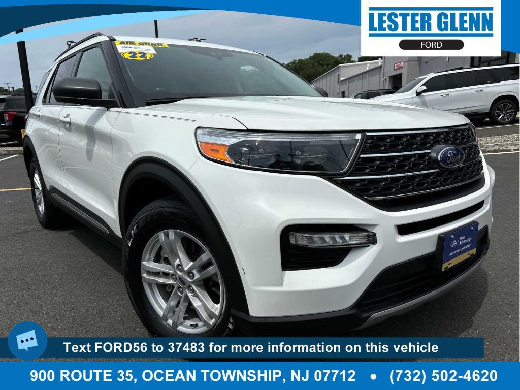 used 2022 Ford Explorer car, priced at $32,535