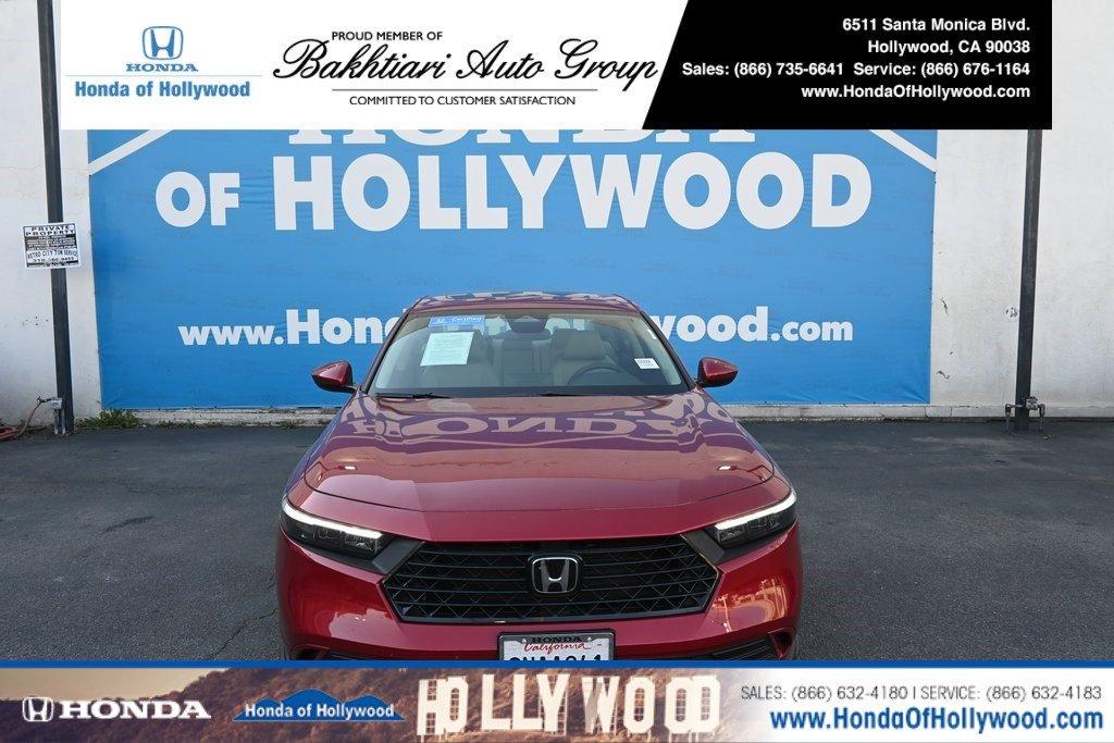 used 2024 Honda Accord car, priced at $28,500