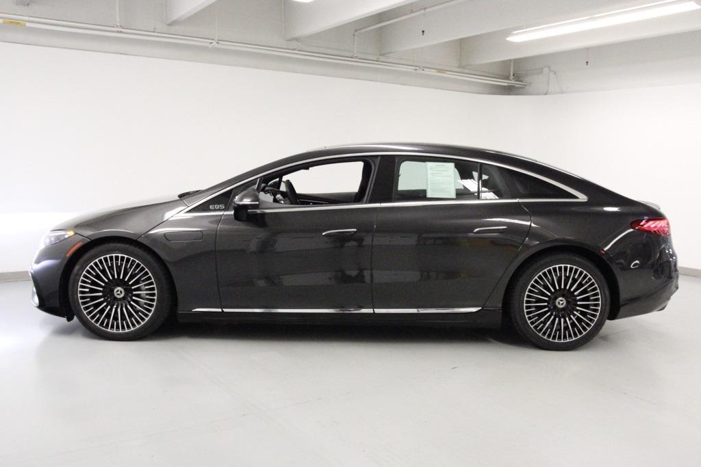 used 2022 Mercedes-Benz EQS 580 car, priced at $54,880