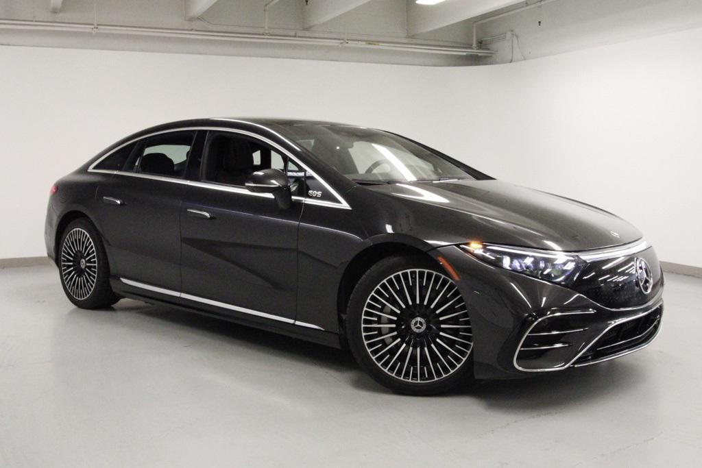 used 2022 Mercedes-Benz EQS 580 car, priced at $54,880