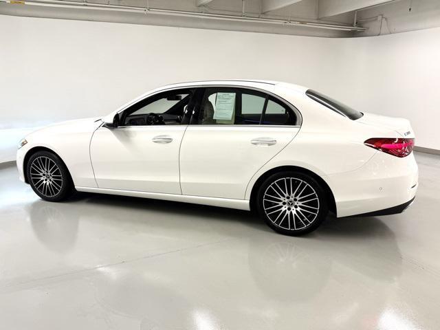 used 2024 Mercedes-Benz C-Class car, priced at $45,980