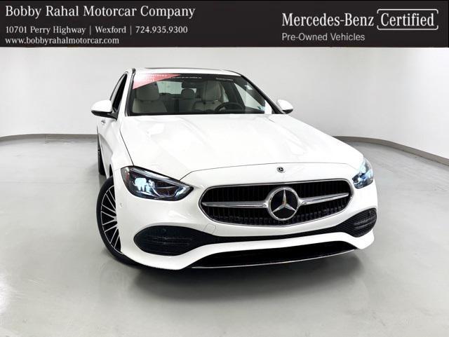 used 2024 Mercedes-Benz C-Class car, priced at $45,980