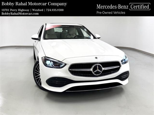 used 2024 Mercedes-Benz C-Class car, priced at $43,990